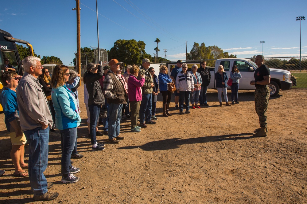 MCAS Yuma Welcomes Winter Visitors during Winter Tour 1-19