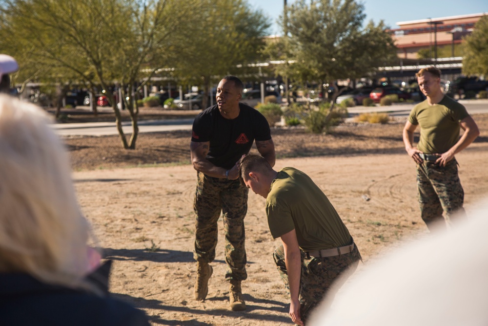 MCAS Yuma Welcomes Winter Visitors during Winter Tour 1-19