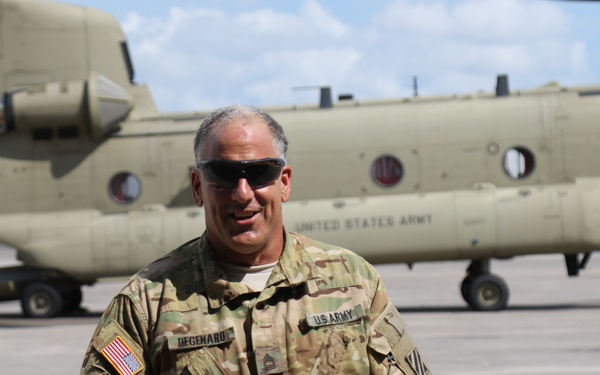 Master Sgt. DeGenaro Final Flight