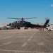 AH-64D Apache helicopter visits Team JSTARS