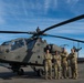 AH-64D Apache helicopter visits Team JSTARS
