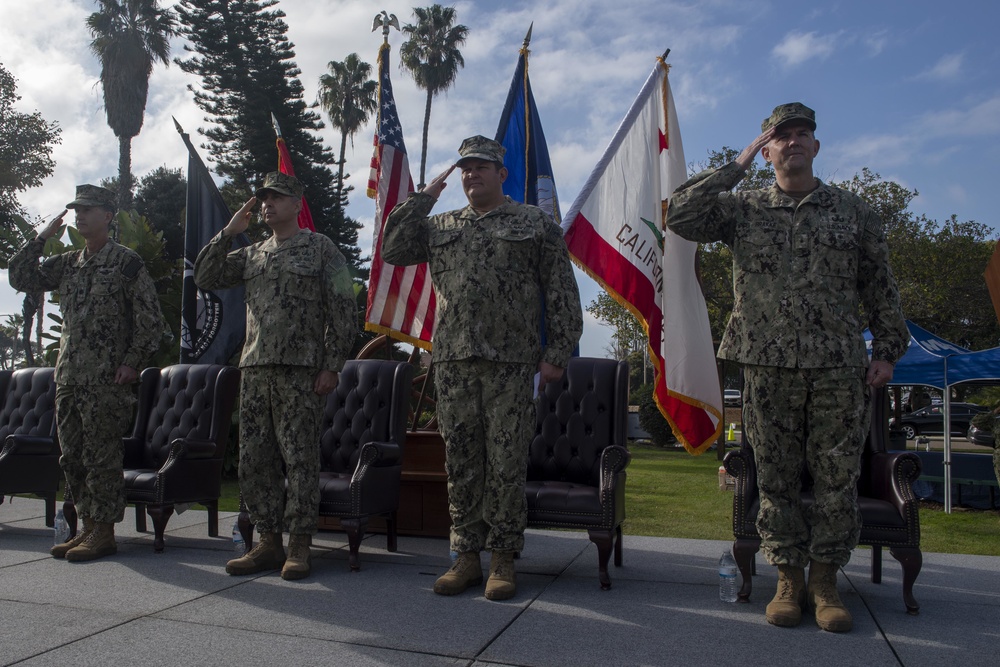 EOD Group One Holds Change of Command