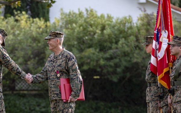 Col. Hanlon Retirement Ceremony