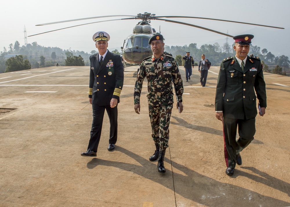 USINDOPACOM Commander Visits Nepal