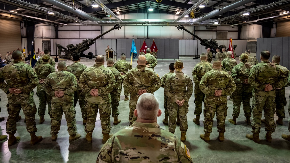 81st Greets New Commander