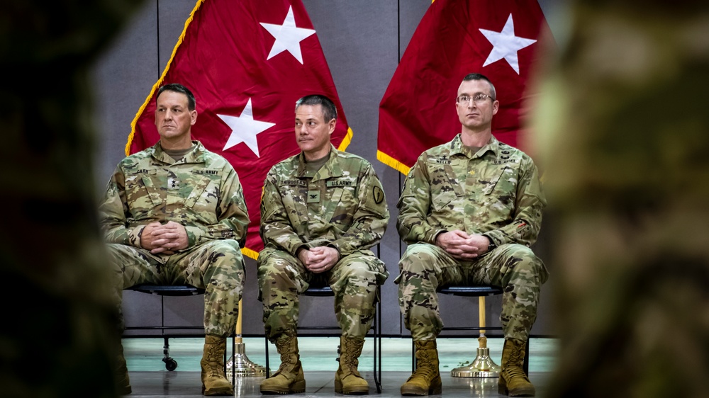 81st Greets New Commander