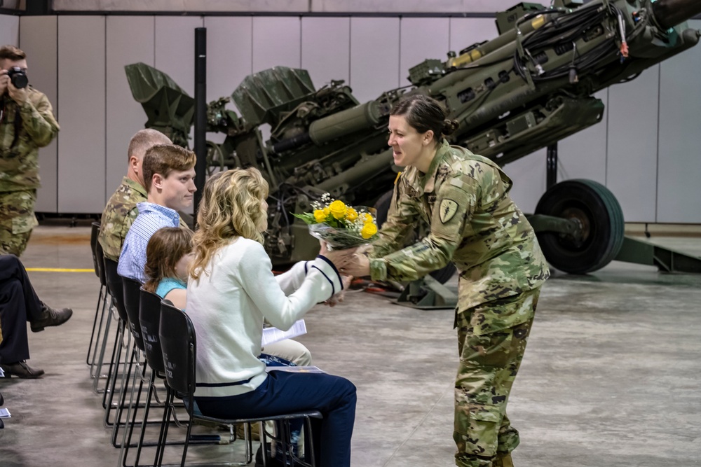 81st Greets New Commander