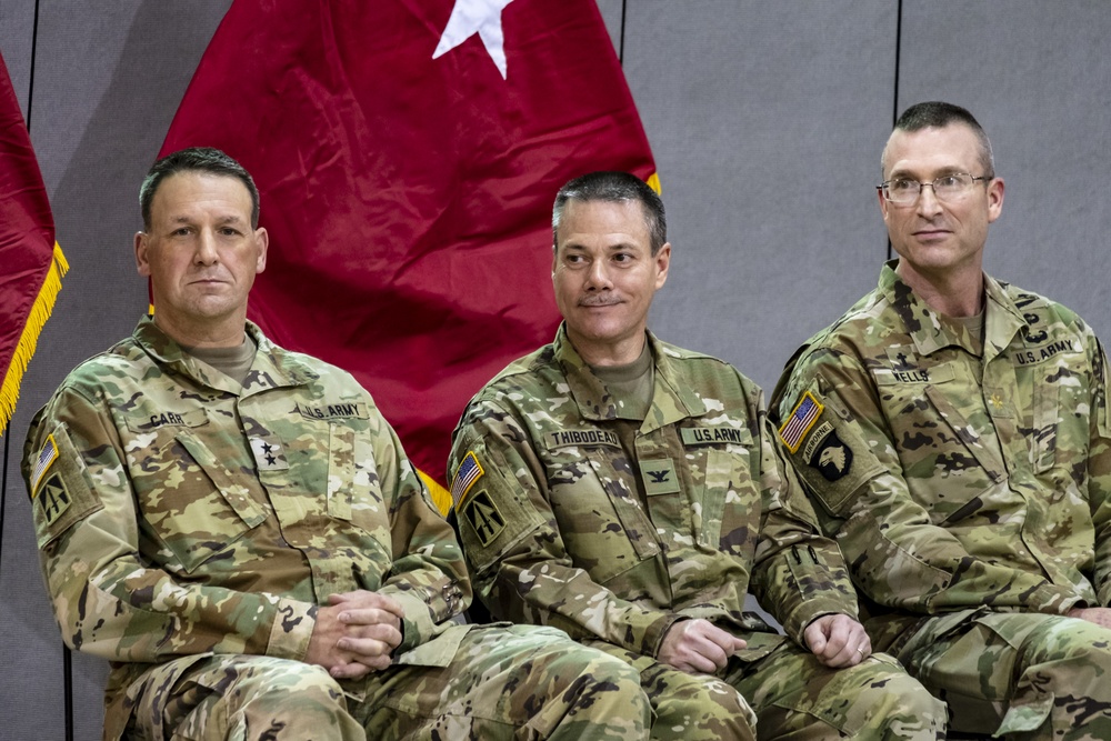 81st Greets New Commander