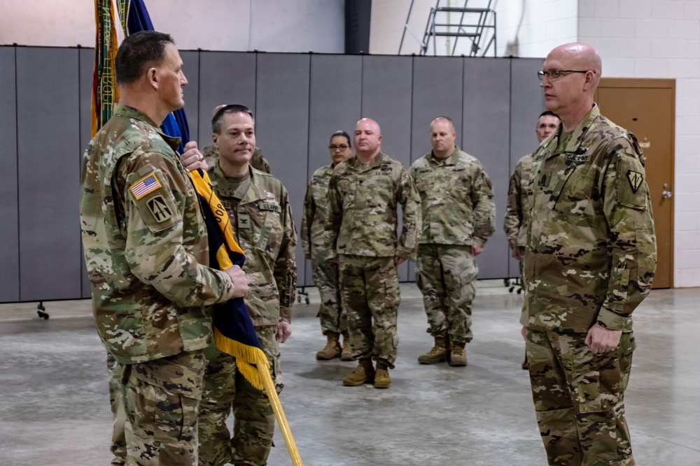 81st Greets New Commander