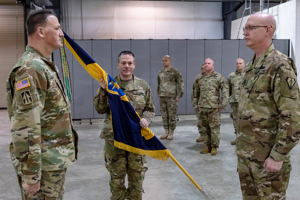 81st Greets New Commander