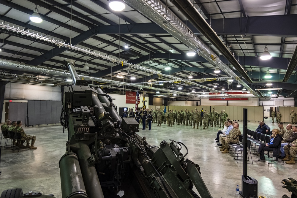 81st Greets New Commander
