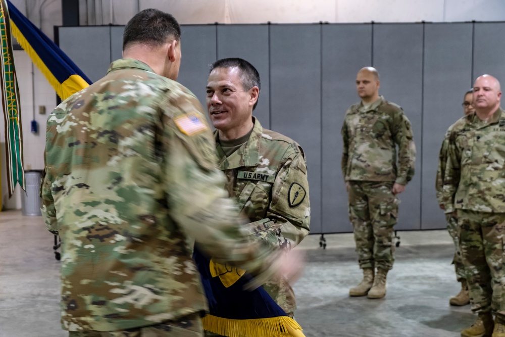 81st Greets New Commander