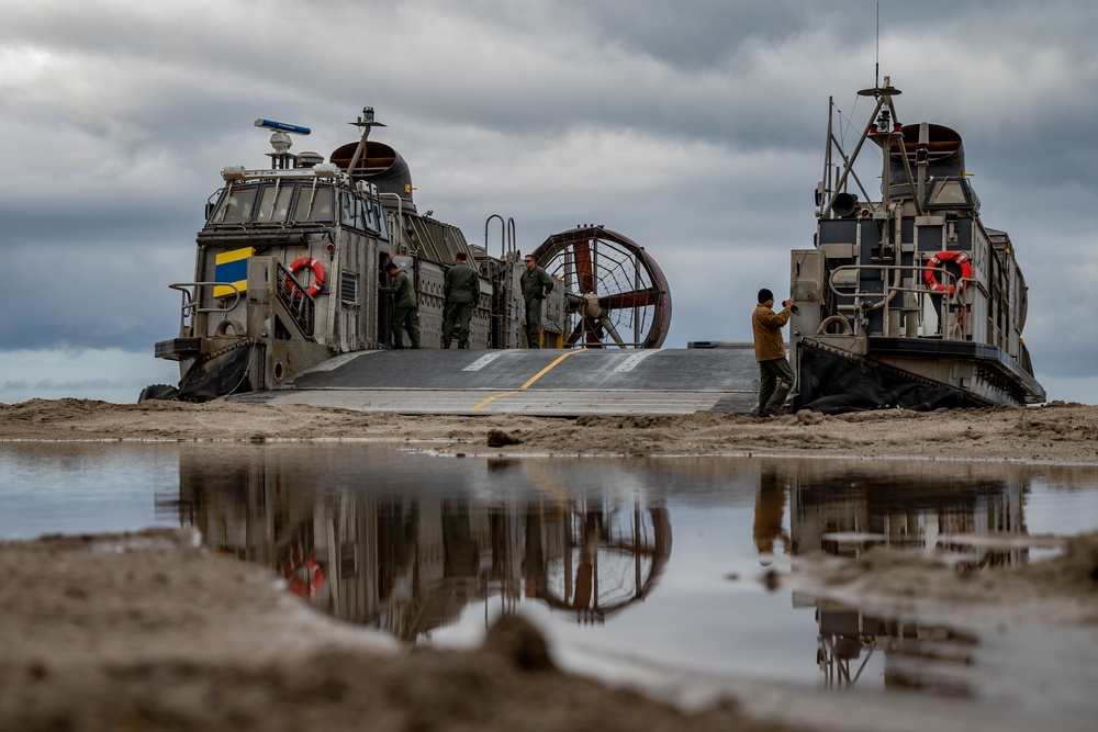 1st CEB Amphibious Breach Training