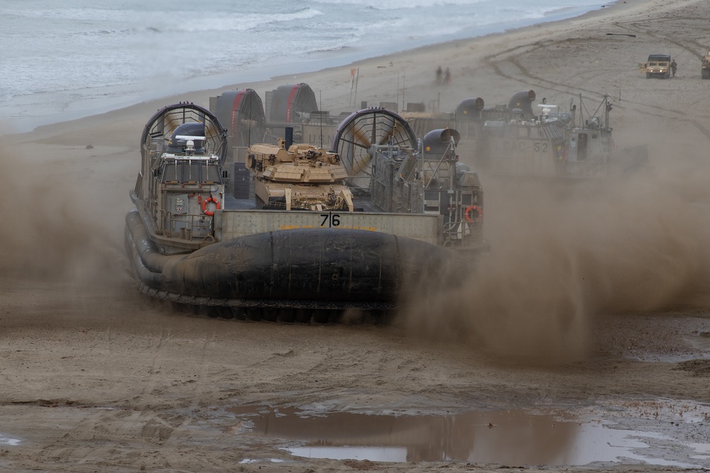 1st CEB Amphibious Breach Training