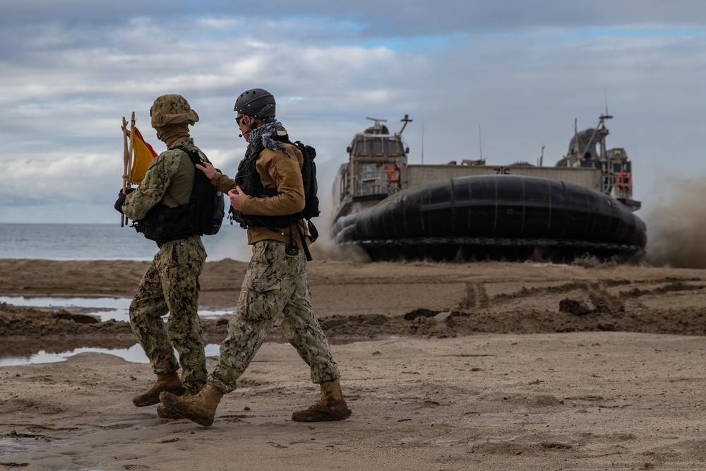 1st CEB Amphibious Breach Training