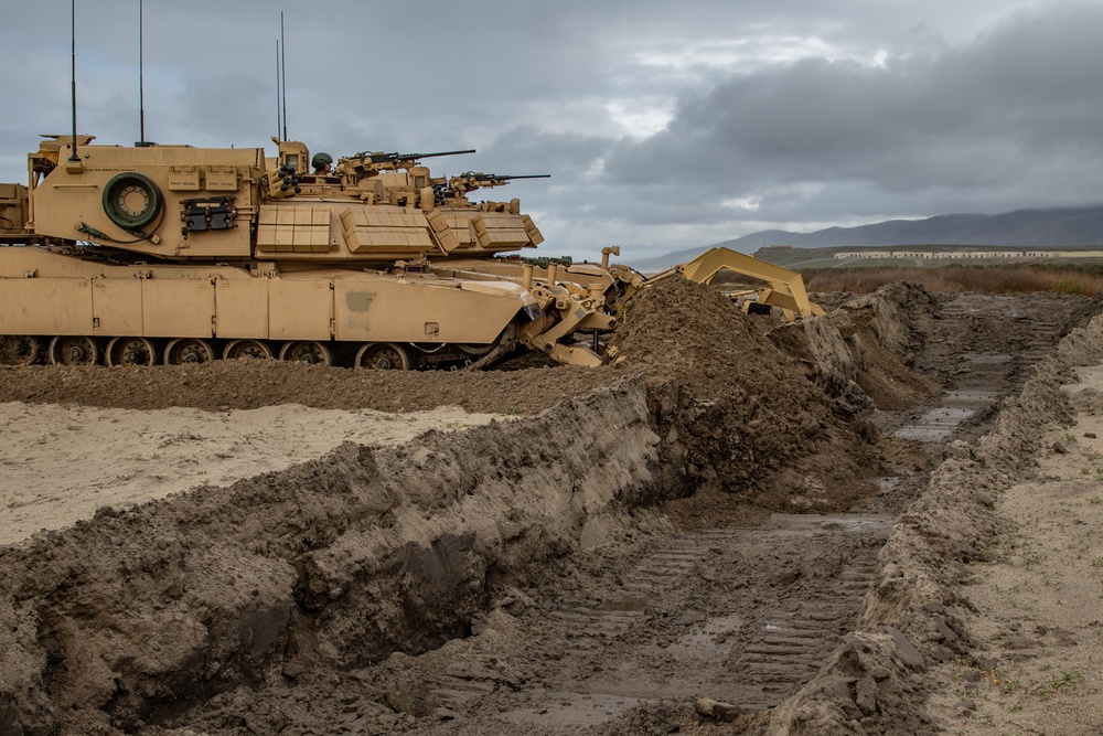 1st CEB Amphibious Breach Training