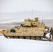 91st Brigade Engineer Battalion Bradley’s Train in the Snow of Grafenwoehr, Germany