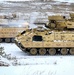 91st Brigade Engineer Battalion Bradley’s Train in the Snow of Grafenwoehr, Germany