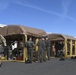 Aircrew members train with chemical gear