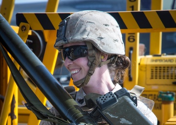 USS Essex Low Altitude Air Defense FIM-92 STLS Range