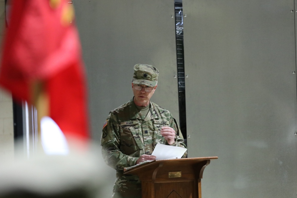 Oklahoma's 160th Field Artillery welcomes new commander, honors another