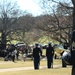 Rendering of Military Funeral Honors for Richard A. Overton