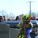 Rendering of Military Funeral Honors for Richard A. Overton