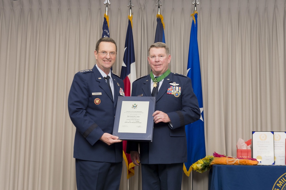 Maj. Gen. John F. Nichols Retirement Ceremony