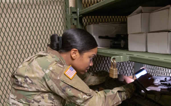 210th Inventories Arms Room