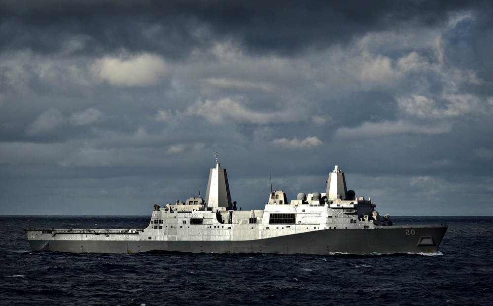 Cooperative Deployment with USS Wasp, USS Green Bay and JS Kunisaki