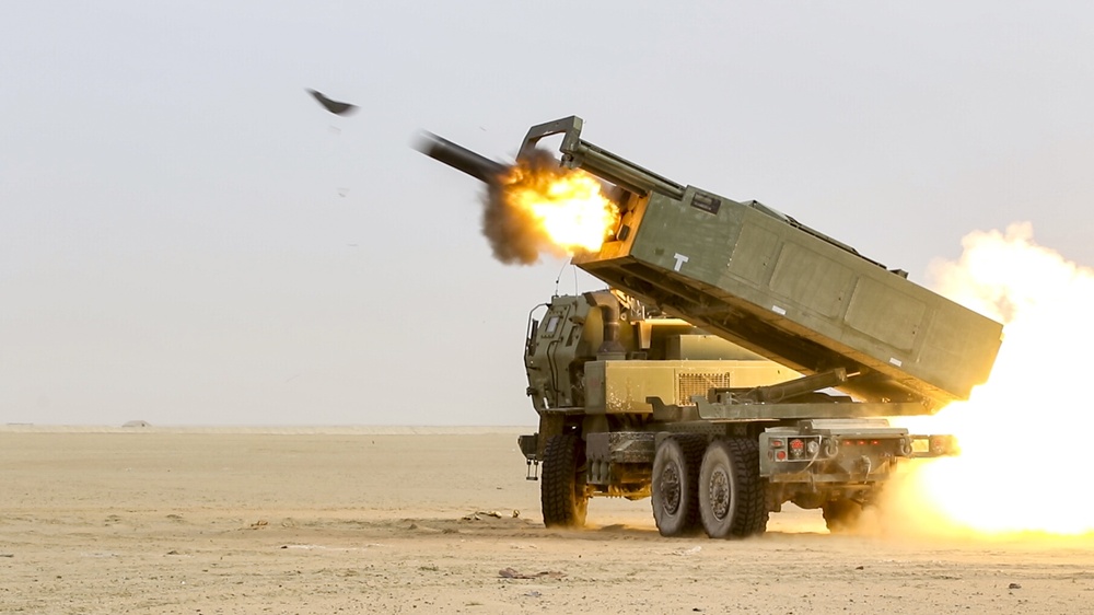 65th FAB and Kuwait Land Forces Train On Rocket Systems