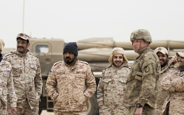 65th FAB and Kuwait Land Forces Train On Rocket Systems