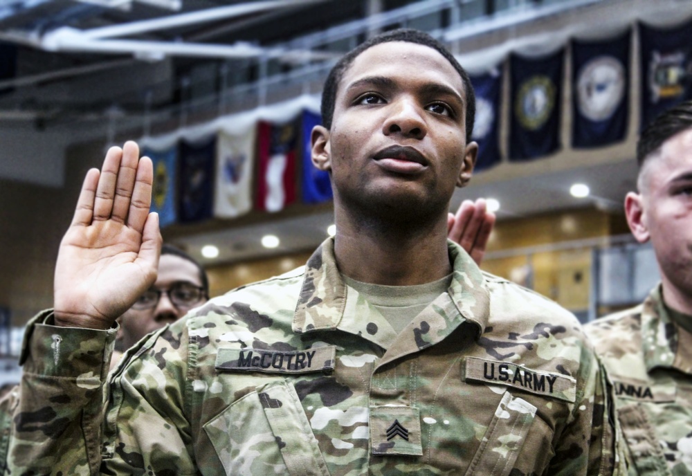 Becoming Leaders: 66th MI NCO Induction Ceremony