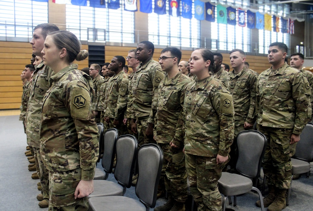 Becoming Leaders: 66th MI NCO Induction Ceremony