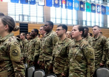Becoming Leaders: 66th MI NCO Induction Ceremony