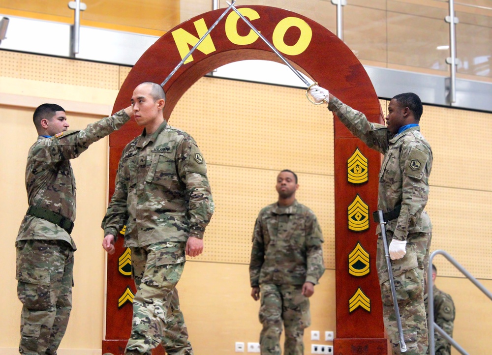 Becoming Leaders: 66th MI NCO Induction Ceremony