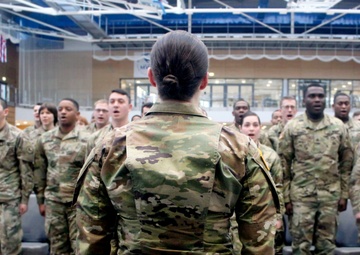 Becoming Leaders: 66th MI NCO Induction Ceremony