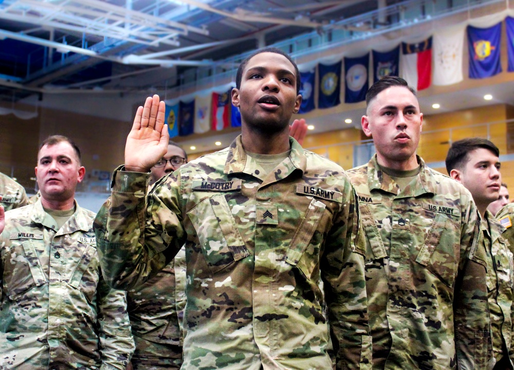 Becoming Leaders: 66th MI NCO Induction Ceremony