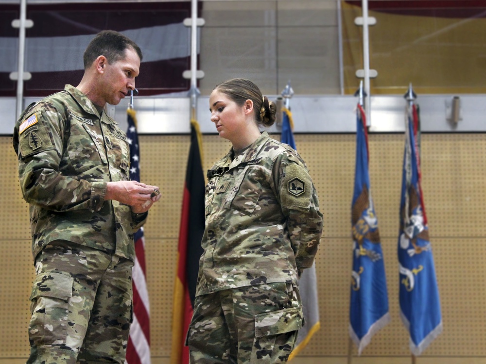 Becoming Leaders: 66th MI NCO Induction Ceremony