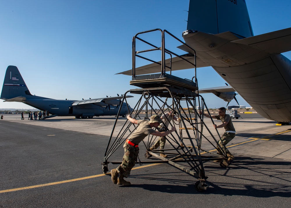 317th Airlift Wing arrive at CLDJ
