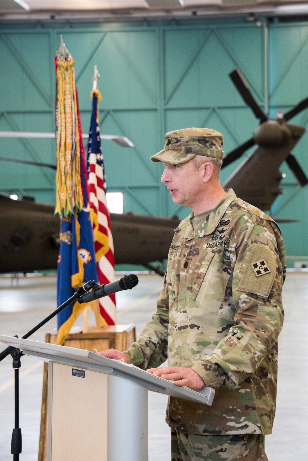 Change of Command E-co, 2-4 GSAB