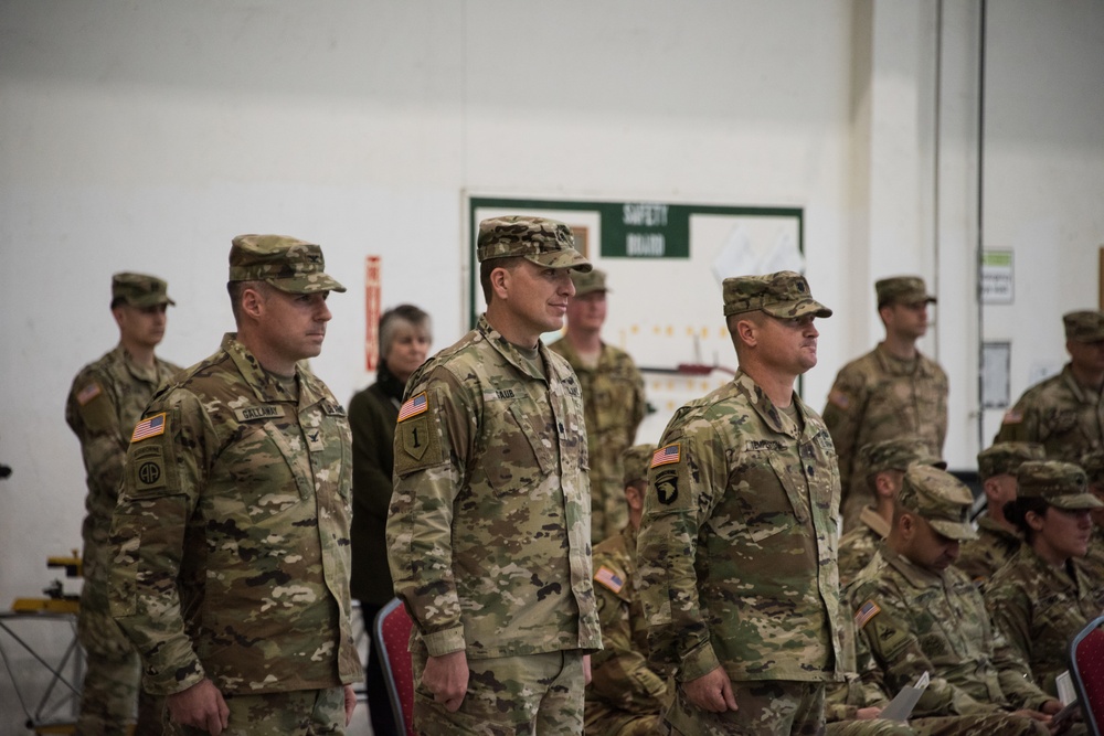 Change of Command Ceremony 3rd Battalion, 4th Aviation Regiment