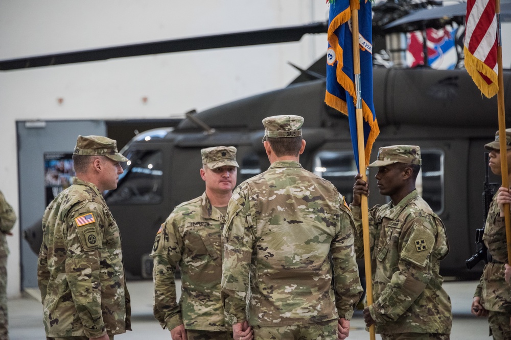 Change of Command Ceremony 3rd Battalion, 4th Aviation Regiment