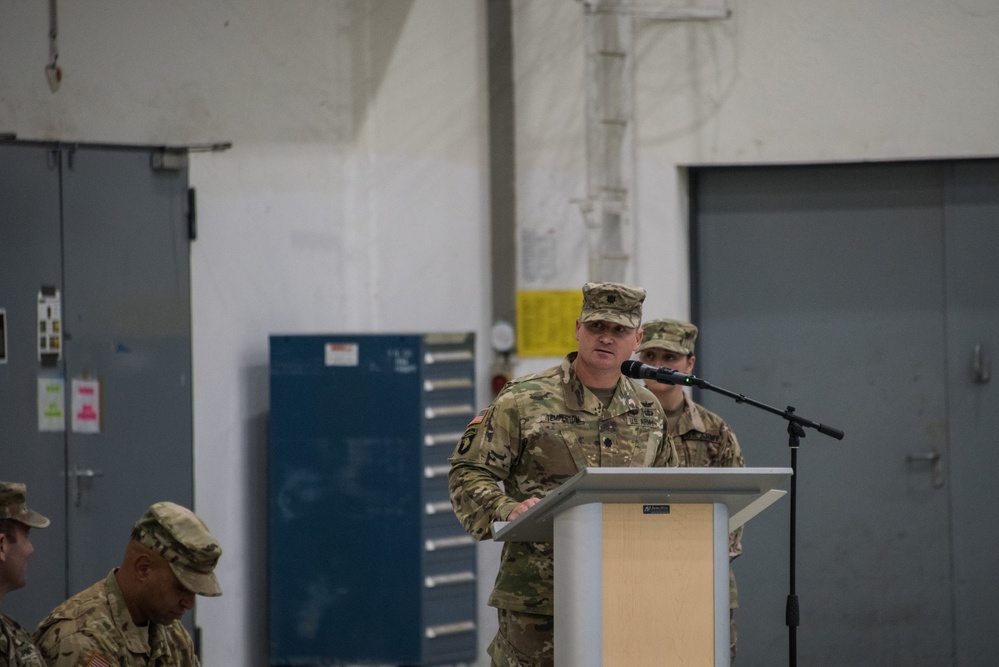 Change of Command Ceremony 3rd Battalion, 4th Aviation Regiment