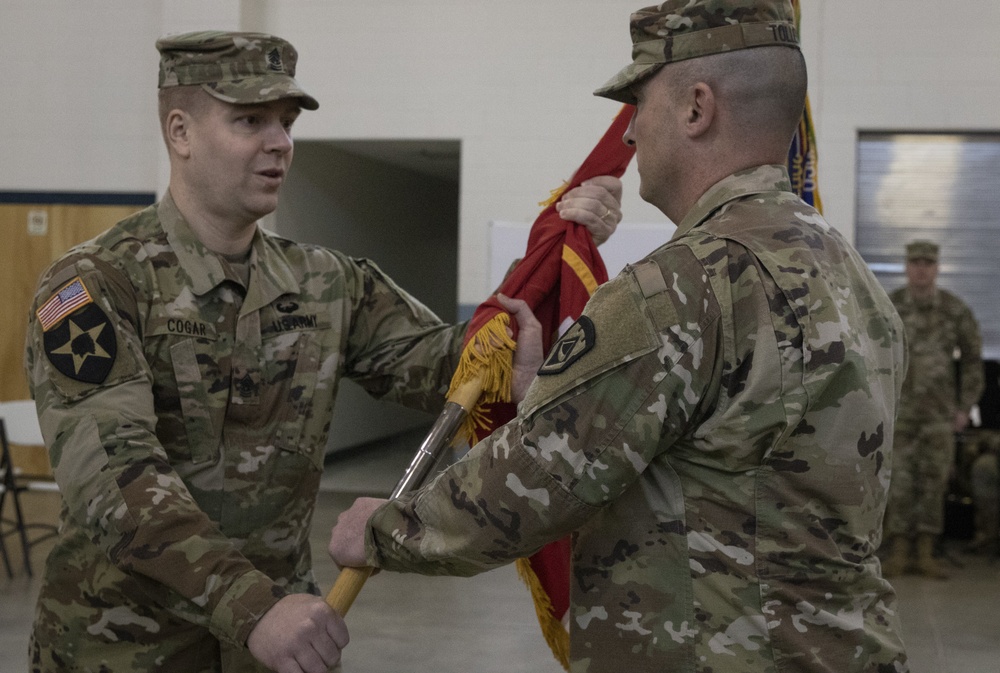 Cogar assumes responsibility of 111th Engineering Brigade