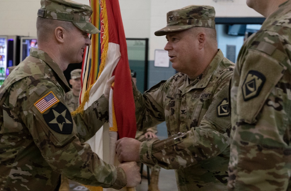 Cogar assumes responsibility of 111th Engineering Brigade