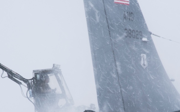 Winter Storm Gia makes its way to 108th Wing