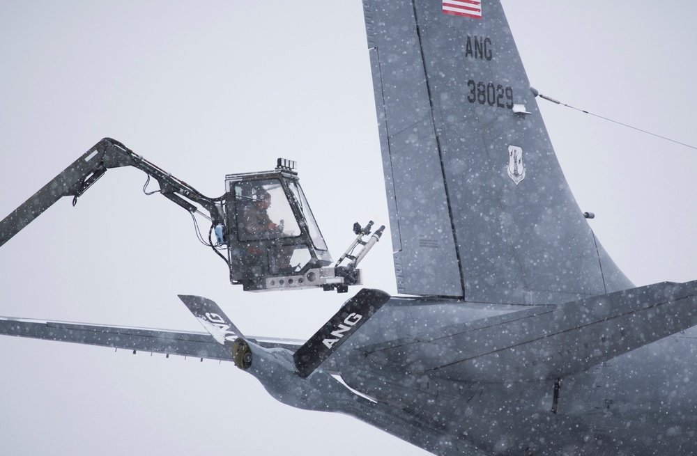 Winter Storm Gia makes its way to 108th Wing
