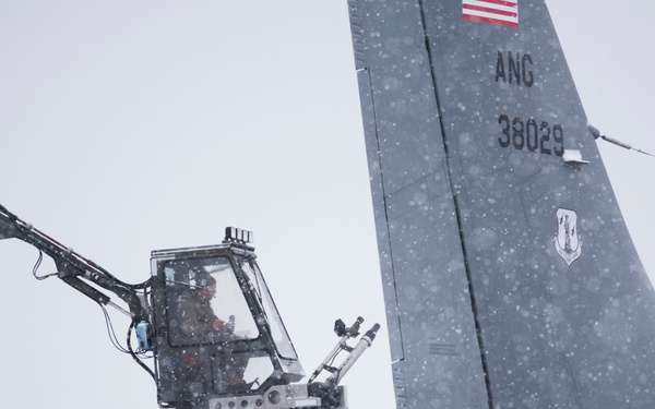 Winter Storm Gia makes its way to 108th Wing