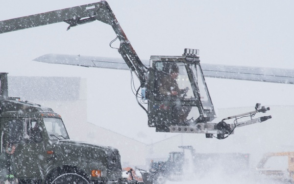 Winter Storm Gia makes its way to 108th Wing
